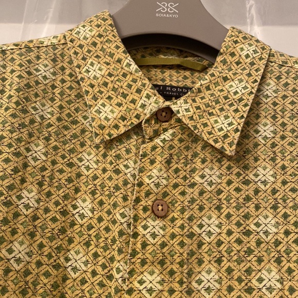 Men’s Large Royal Robbins Button Up Polo Shirt - Picture 5 of 6